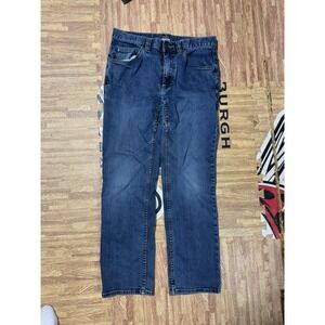 Ridgecut‎ Toughwear Jeans Utility Men 32x30 Blue Carpenter Workwear